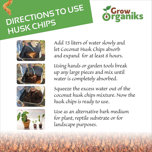 72 Quart Reptile Substrate Coconut Chip Bedding Compressed Organic Coco Husk Block for Snake Habitat, Ball Python Terrarium, Turtle Tanks, Tortoise Enclosure, Potting Soil Mix for Greenhouse