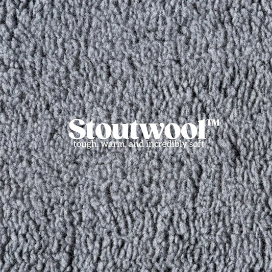 Stoutwool Indestructible Dog Bed - Fluffy Chew Proof Dog Crate Pad - Tough Kennel Pad for Aggressive Chewers - Washable, Ideal for Medium Breeds & Fits 30-Inch Crate - 29"x18", Charcoal